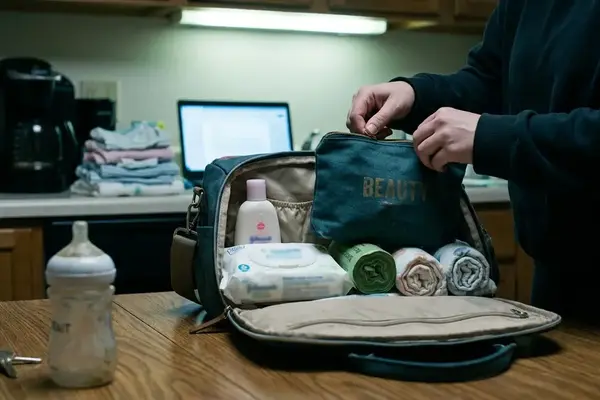 Viaggiare con un neonato: cosa mettere nel beauty case da viaggio
