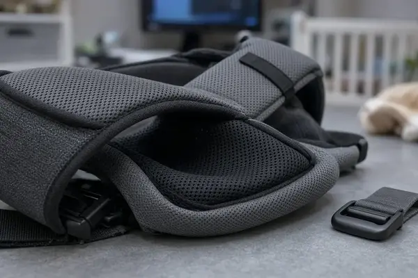 Marsupio ergonomico di design: guida completa a materiali, regolazioni e sicurezza