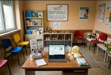 Allattamento al seno in ambiente domestico tranquillo